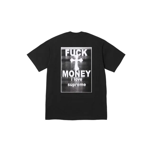 B385MONEY 后十字架 黑色