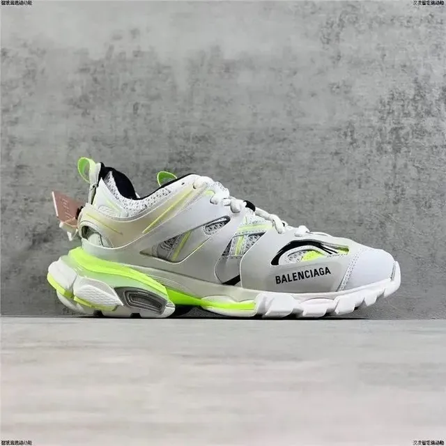 Balenciaga Speed Trainer White Neon Green