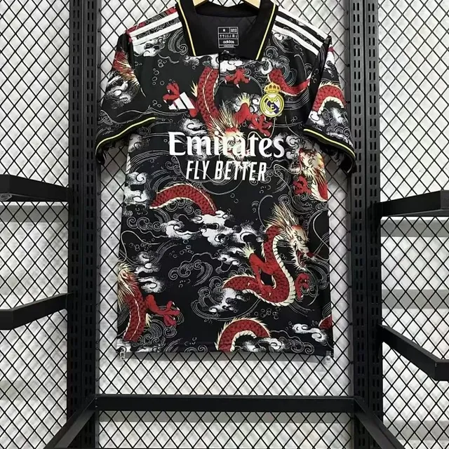 Adidas × Real Madrid jerseys Dragon Print