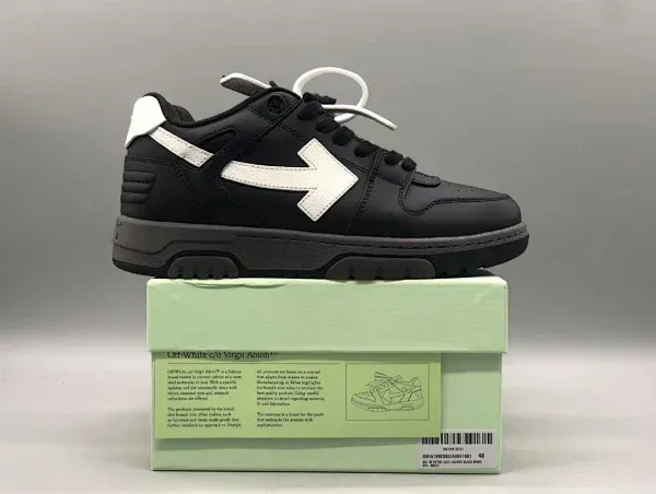 Off-White Vulcanized Arrow Black White