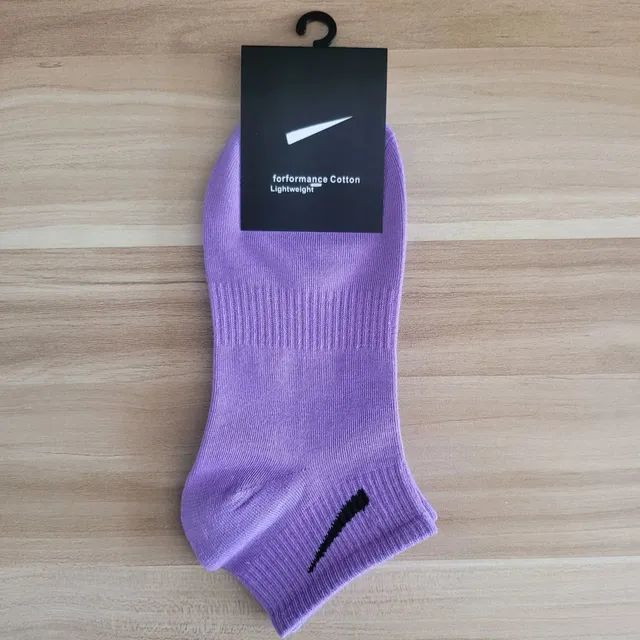 Nike Performance Cotton Lightweight Sock Purple