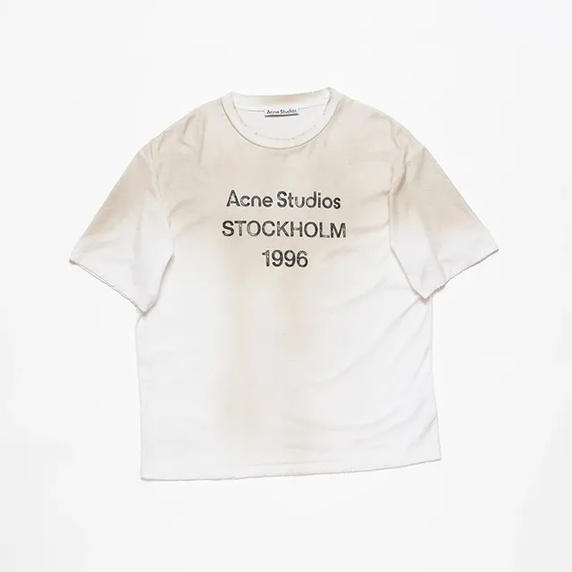 Acne Studios T-Shirt Stockholm 1996 Print