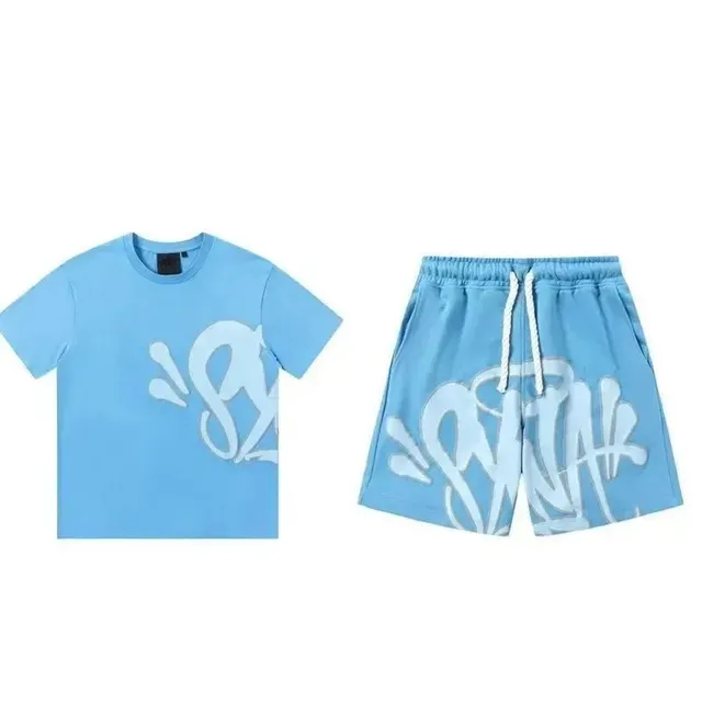 Syna World Graffiti Logo Set Sky Blue with White Print
