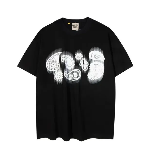 Gallery Dept. Paisley Graphic Tee White Print