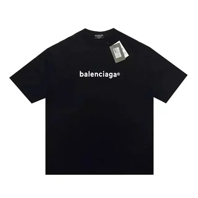 Balenciaga Logo T-Shirt White Logo