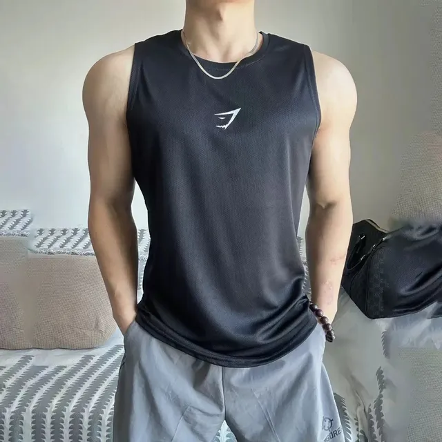 Gymshark Mesh Tank Top Logo