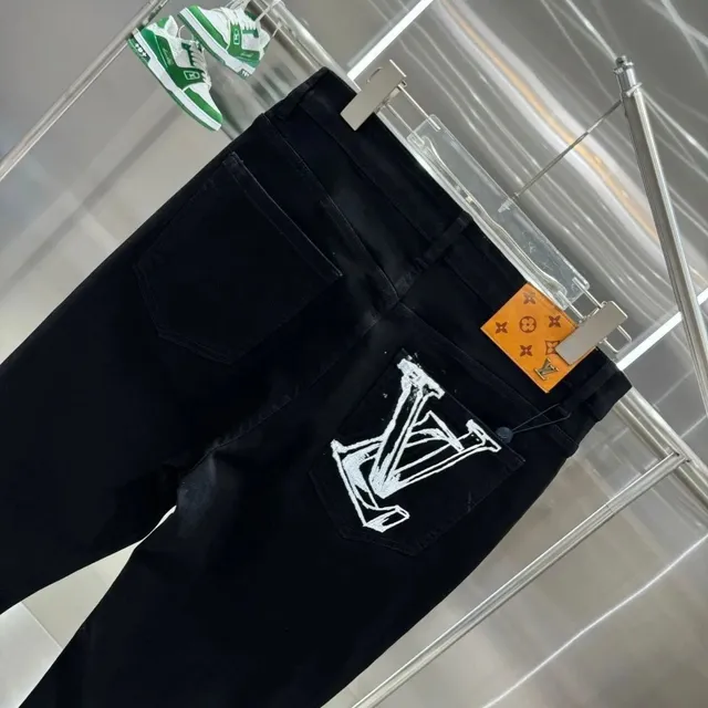 Louis Vuitton Jeans LV Logo Embroidered