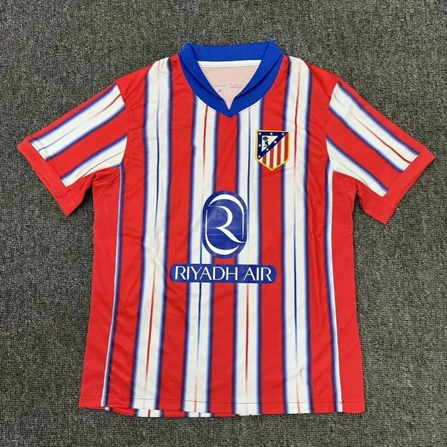 Atlético Madrid × Adidas Home Jersey Riyadh Air Sponsor