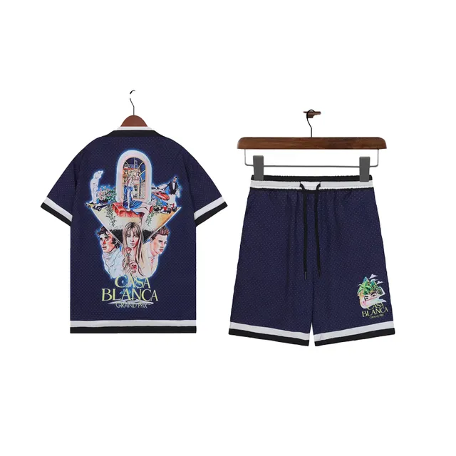Casablanca Casa Blanca Mesh Set Grand Prix Print