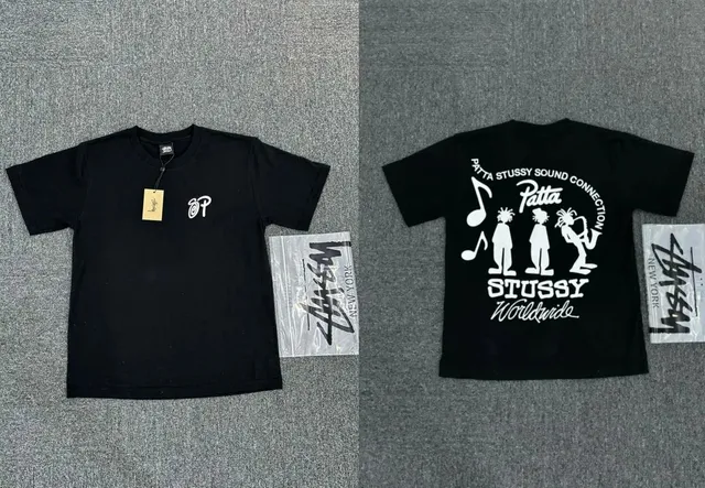 Stüssy Short-Sleeve T-Shirt Patta Stussy Sound Connection