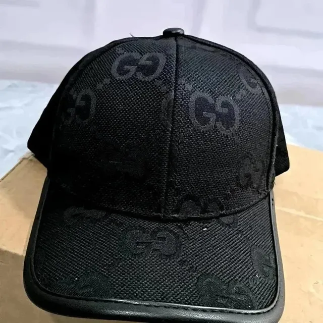 Gucci Baseball Cap GG Monogram Black