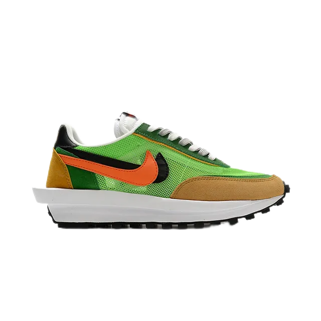 Nike × Sacai LDWaffle Green Orange