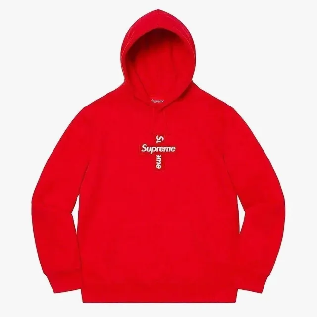 Supreme Box Logo Hooded Sweatshirt Cross Logo