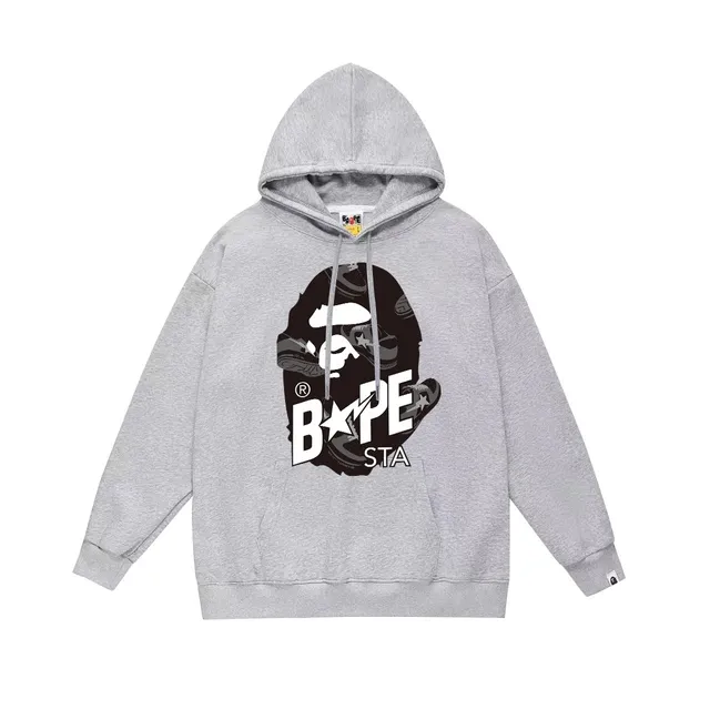 BAPE Hoodie Ape Head Graphic