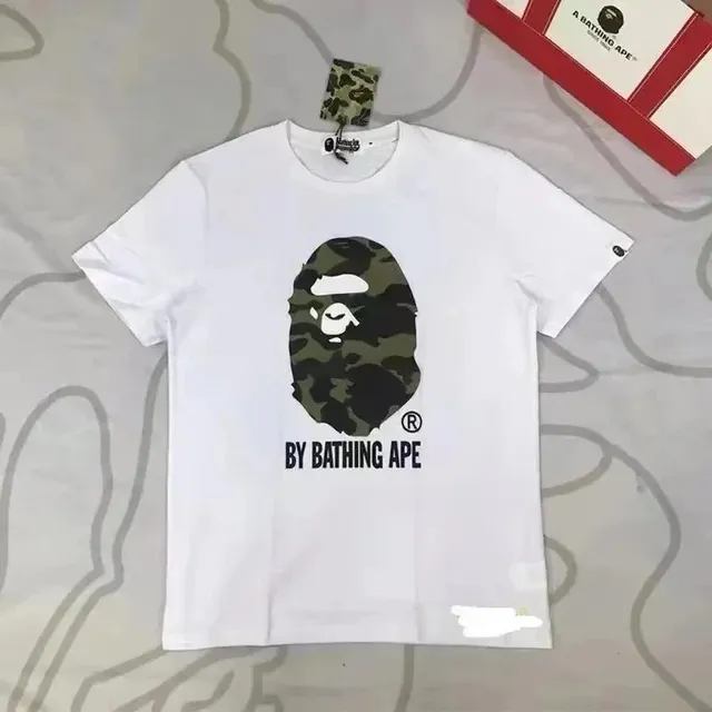 BAPE T-Shirt Camo Ape Head