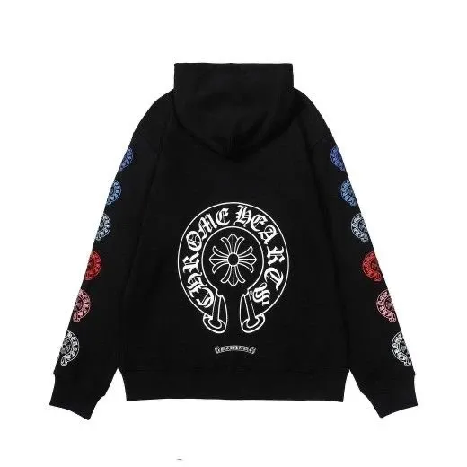 Chrome Hearts Hoodie Cross Logo Print