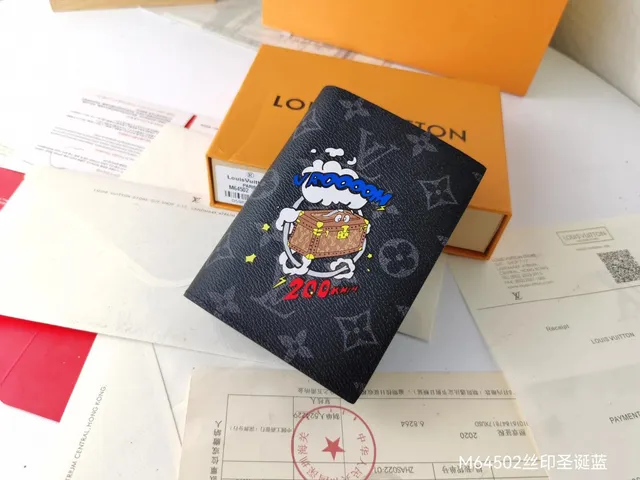 Louis Vuitton Passport Holder 200 KM/H Graphic