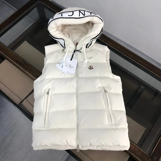 Moncler Puffer Vest Logo Hood