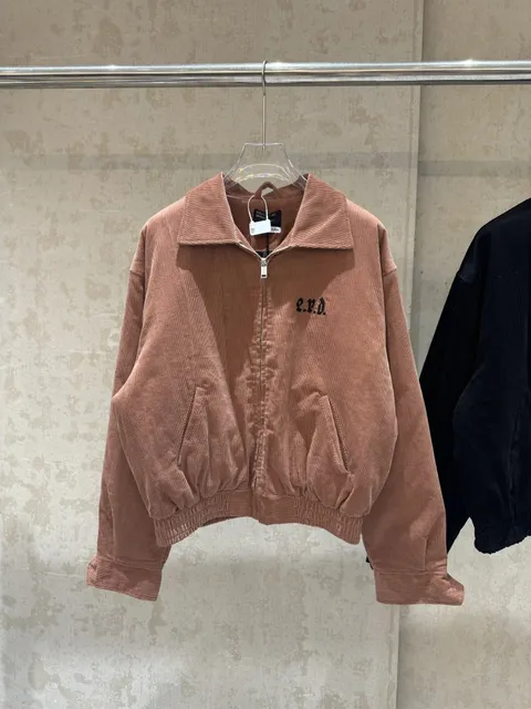 Fear of God Essentials Corduroy Jacket E.V.D. Embroidered