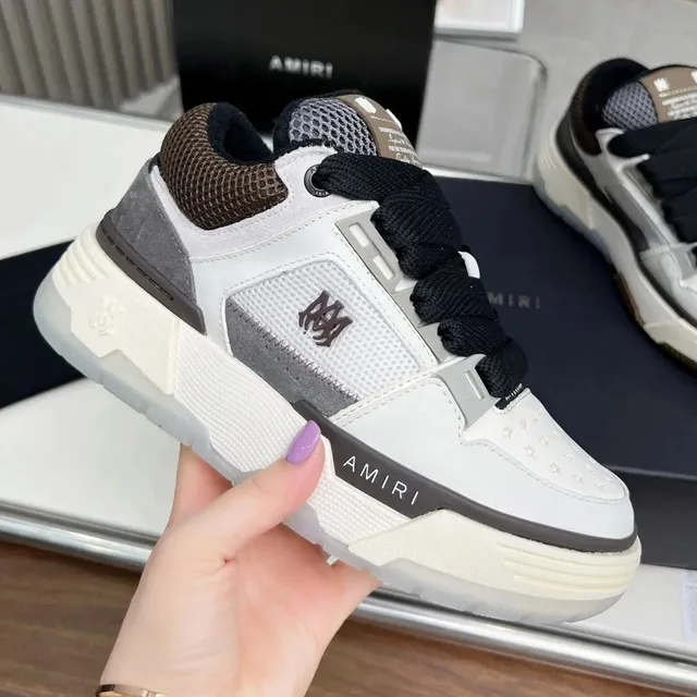 Amiri Sneaker Mesh and Suede