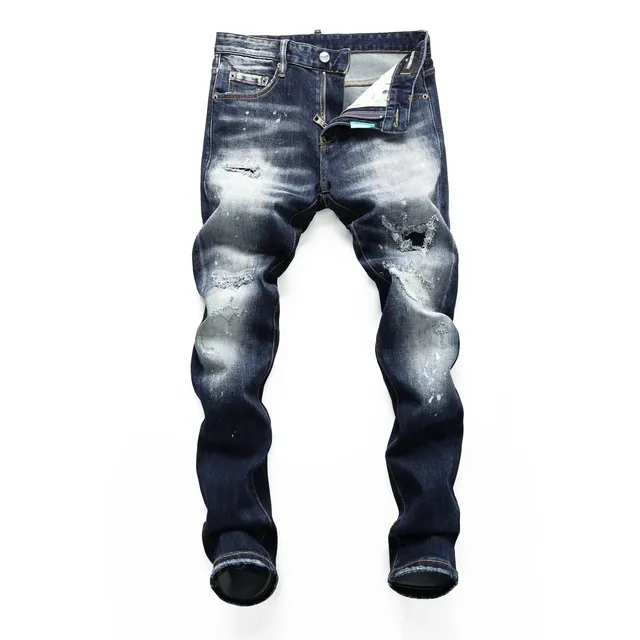 Dsquared2 Distressed Jeans Bleached Ripped