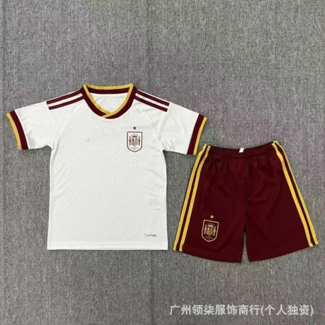 Adidas Spain Home Kit 2022-23 Youth