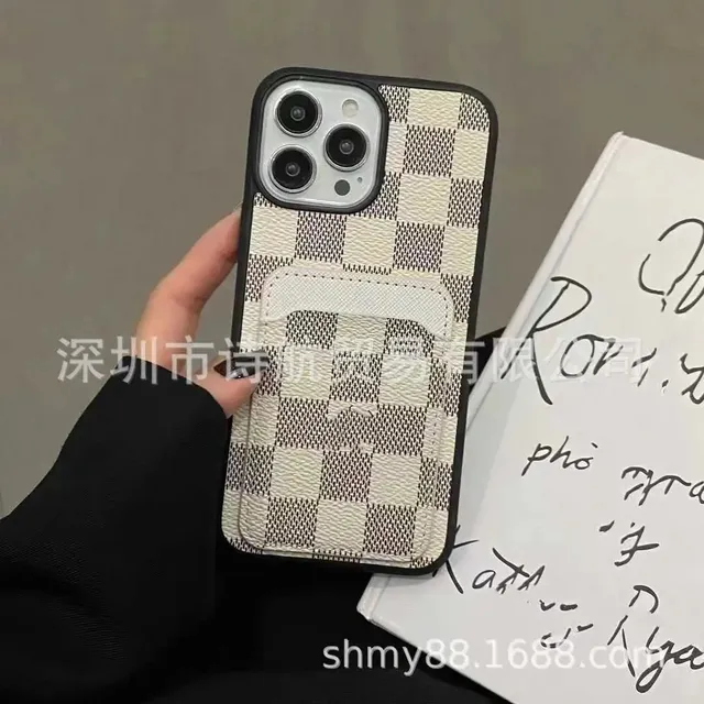 Louis Vuitton Phone Case with Cardholder Damier Azur