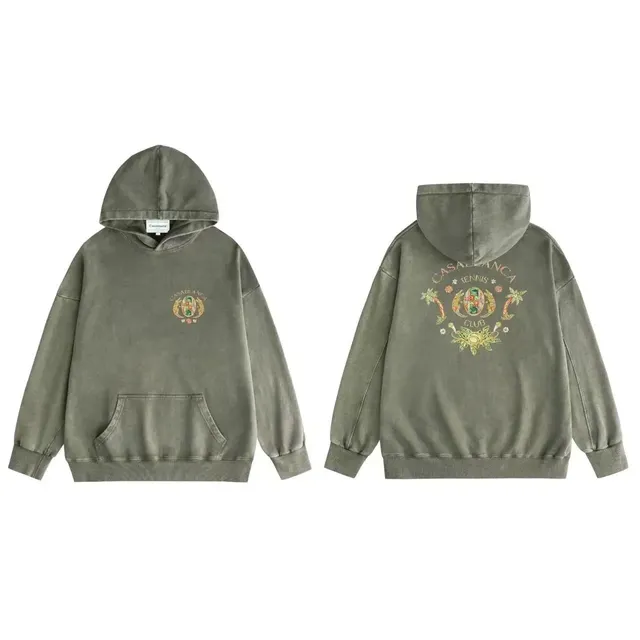 Casablanca Hoodie Tennis Club Embroidered