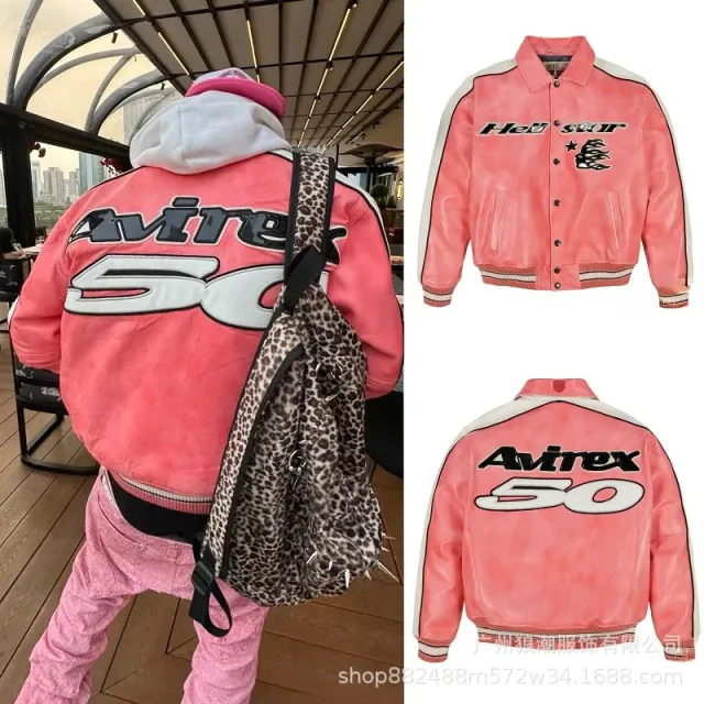 Amiri Racer Jacket Hell Star