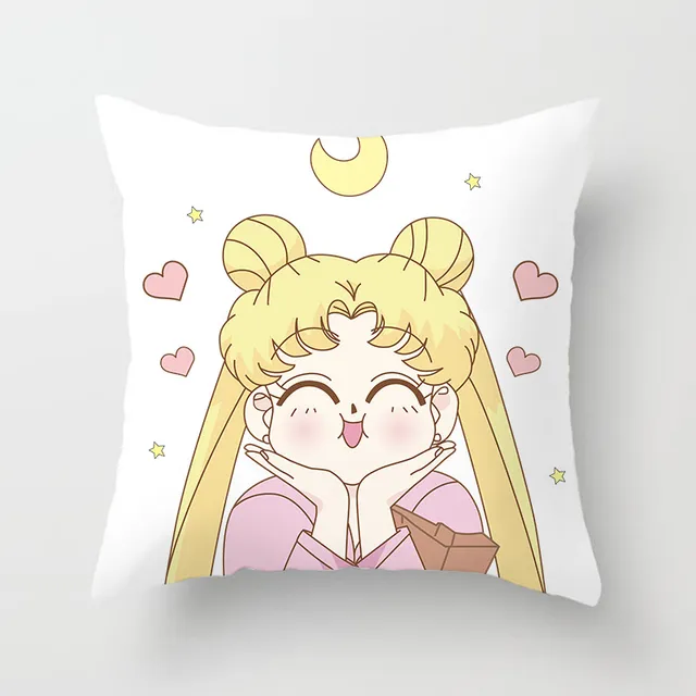 Sailor Moon Pillow Chibi Sailor Moon Print