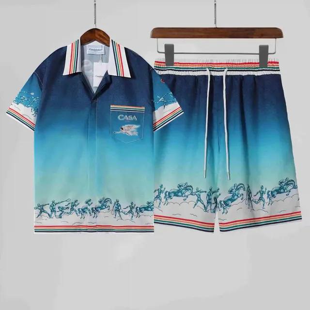 Casablanca Tennis Club Set Gradient Print