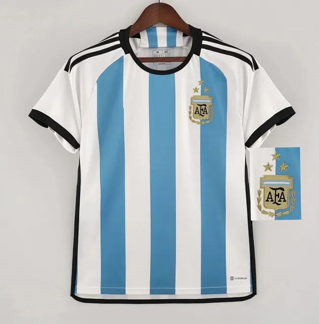 Adidas × Argentina National Team Argentina Home Jersey 2022 World Cup