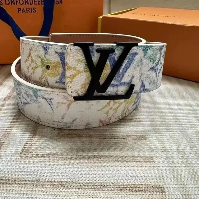 Louis Vuitton LV Belt Monogram Multicolor Print