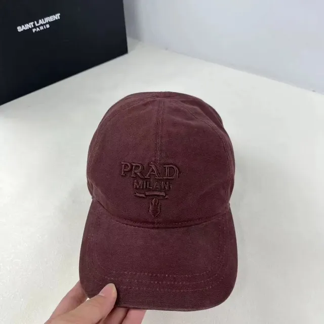 Prada × Saint Laurent Baseball Cap