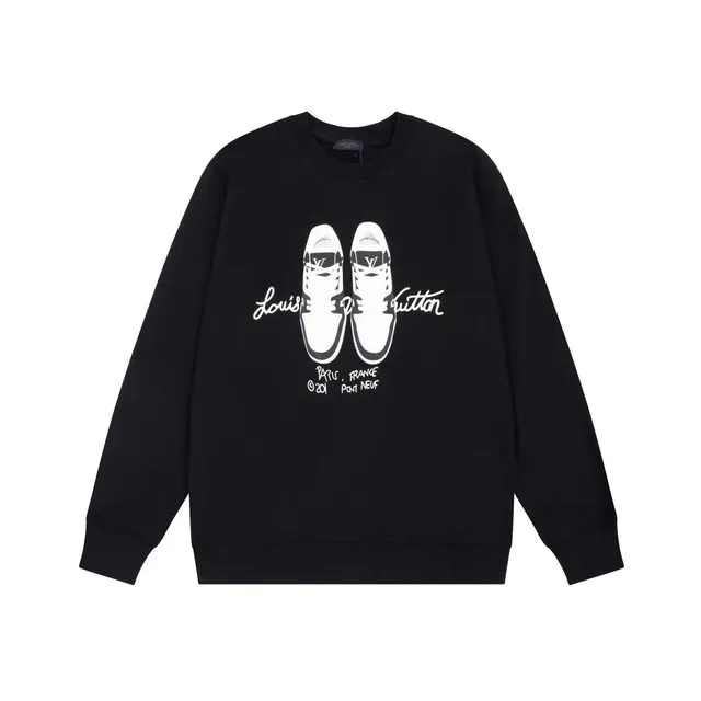 Louis Vuitton Crewneck Sweatshirt Sneaker Print