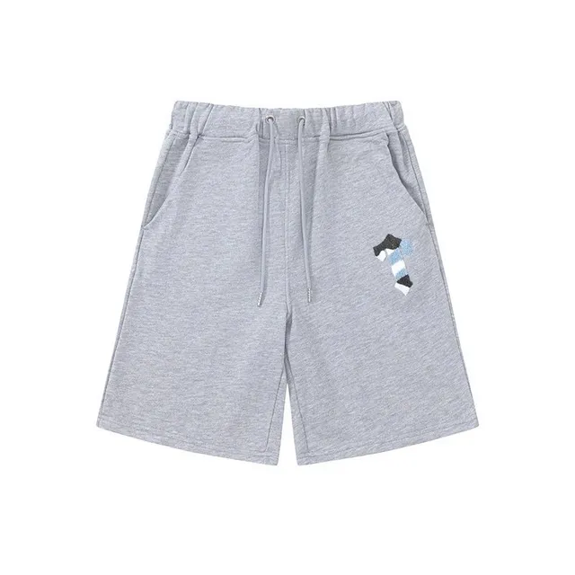 Drawstring Shorts Embroidered Logo