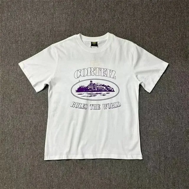 Graphic Tee Corteiz Rules The World