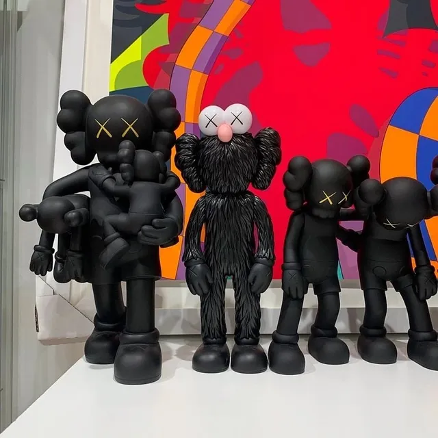 KAWS Companion Figure Black