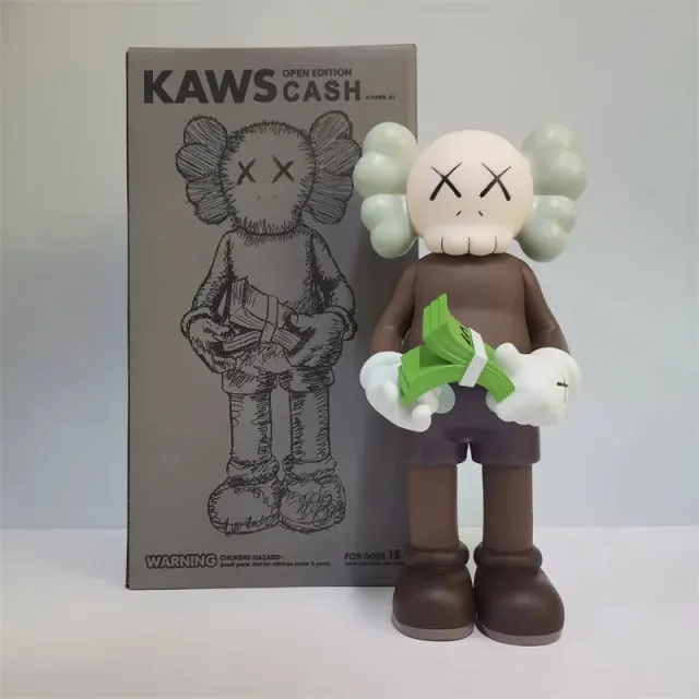 KAWS数钱款 咖色盒装