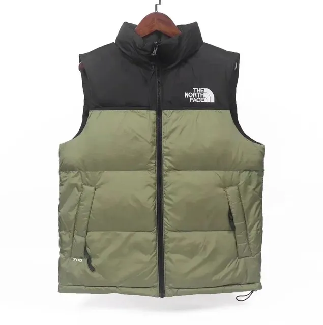 The North Face Nuptse Vest Olive Green/Black