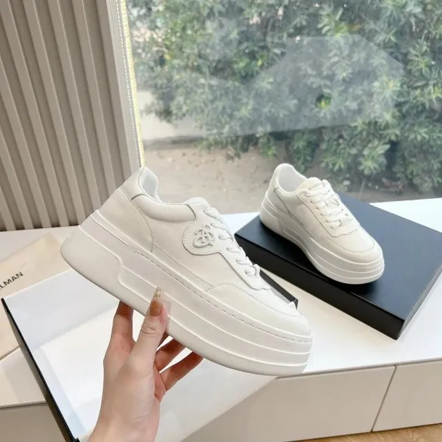 Chanel 255 Sneaker Triple White