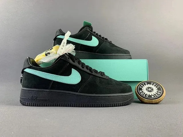 Nike Air Force 1 Low Black Teal