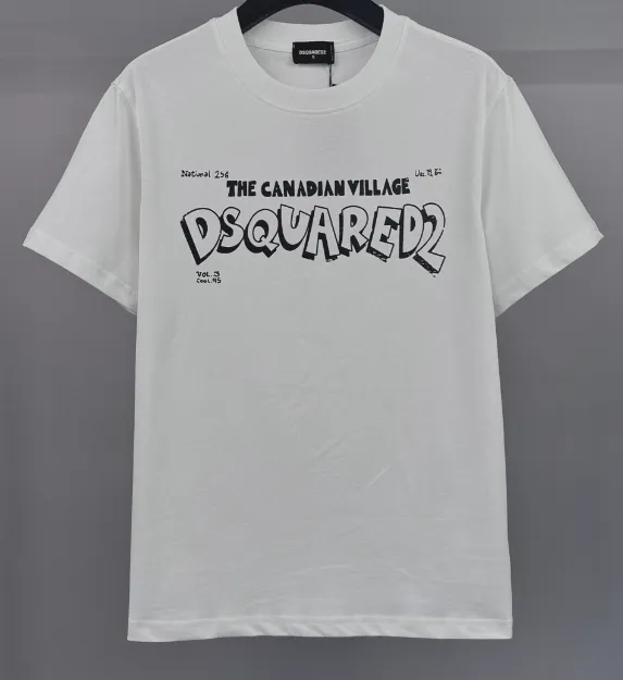 Dsquared2 Graphic Tee The Canadian Village Print