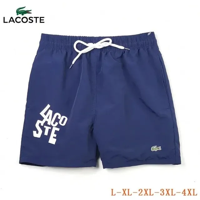 Lacoste Swim Shorts Logo Print