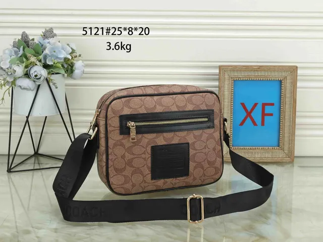 Coach Camera Bag Signature Canvas
