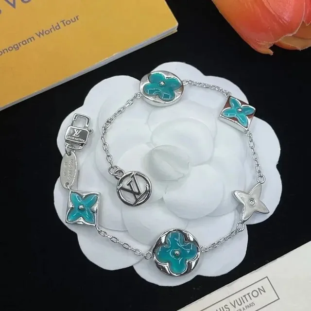 Louis Vuitton Flower Charm Bracelet