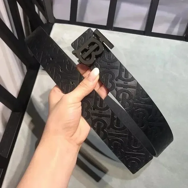 Burberry Monogram Belt TB Logo Buckle