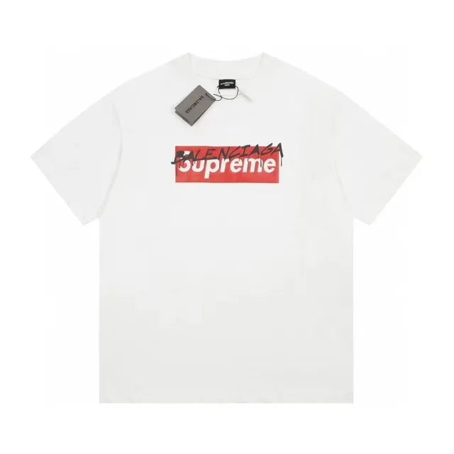Box Logo Tee Balenciaga x Supreme
