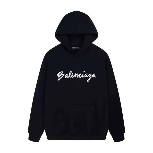 Balenciaga Logo Hoodie Script Logo