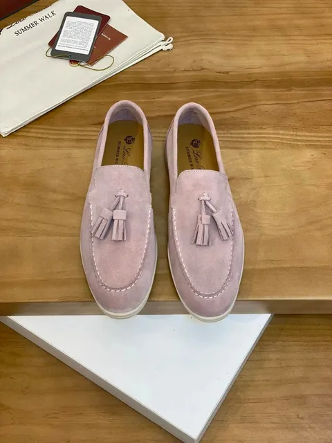 Loro Piana Tassel Loafer Suede Tassel